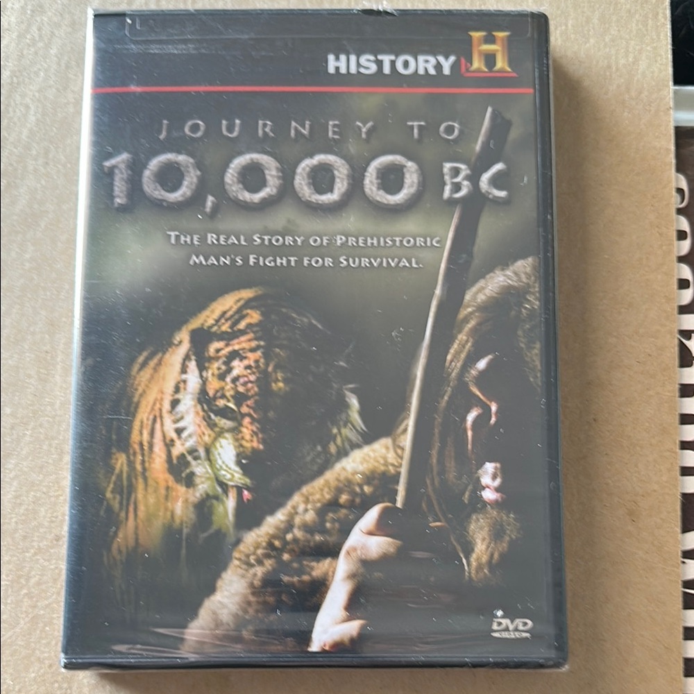 Black and Brown DVD Journey to 10000 BC